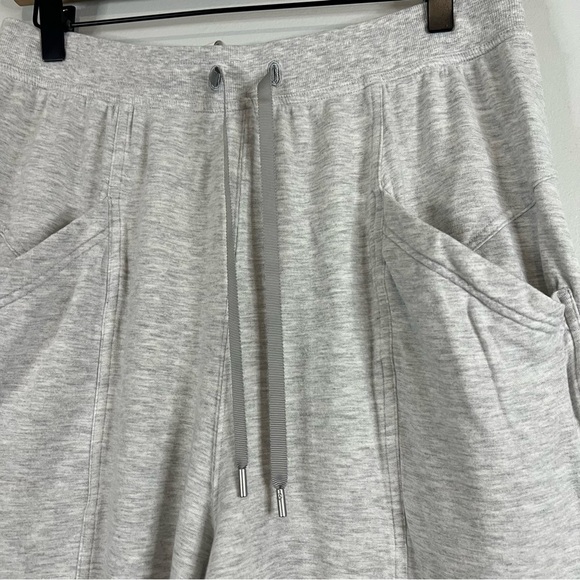 Lululemon Still Chill Jogger Heathered Core Ultra Light Grey size 10 - Picture 8 of 10